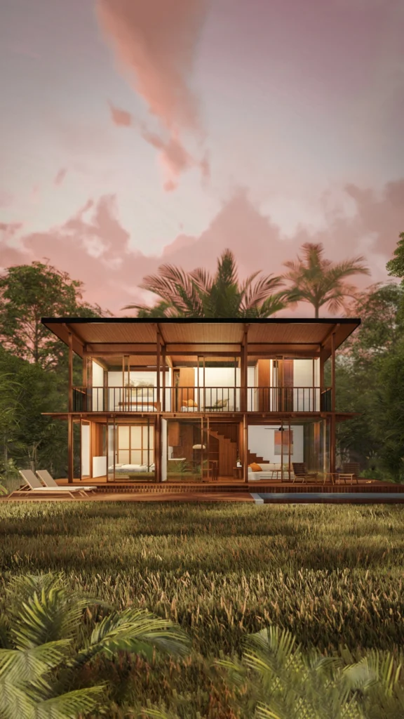 This Residential 2-Storey 6x9 Modular Home is meticulously designed to optimize 2 bedrooms unit without compromising on style or functionality.