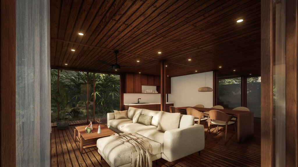 Stilt Studios Residential 2-storey building was designed with space efficiency in mind - enhancing views and the overall living experience of its residents.